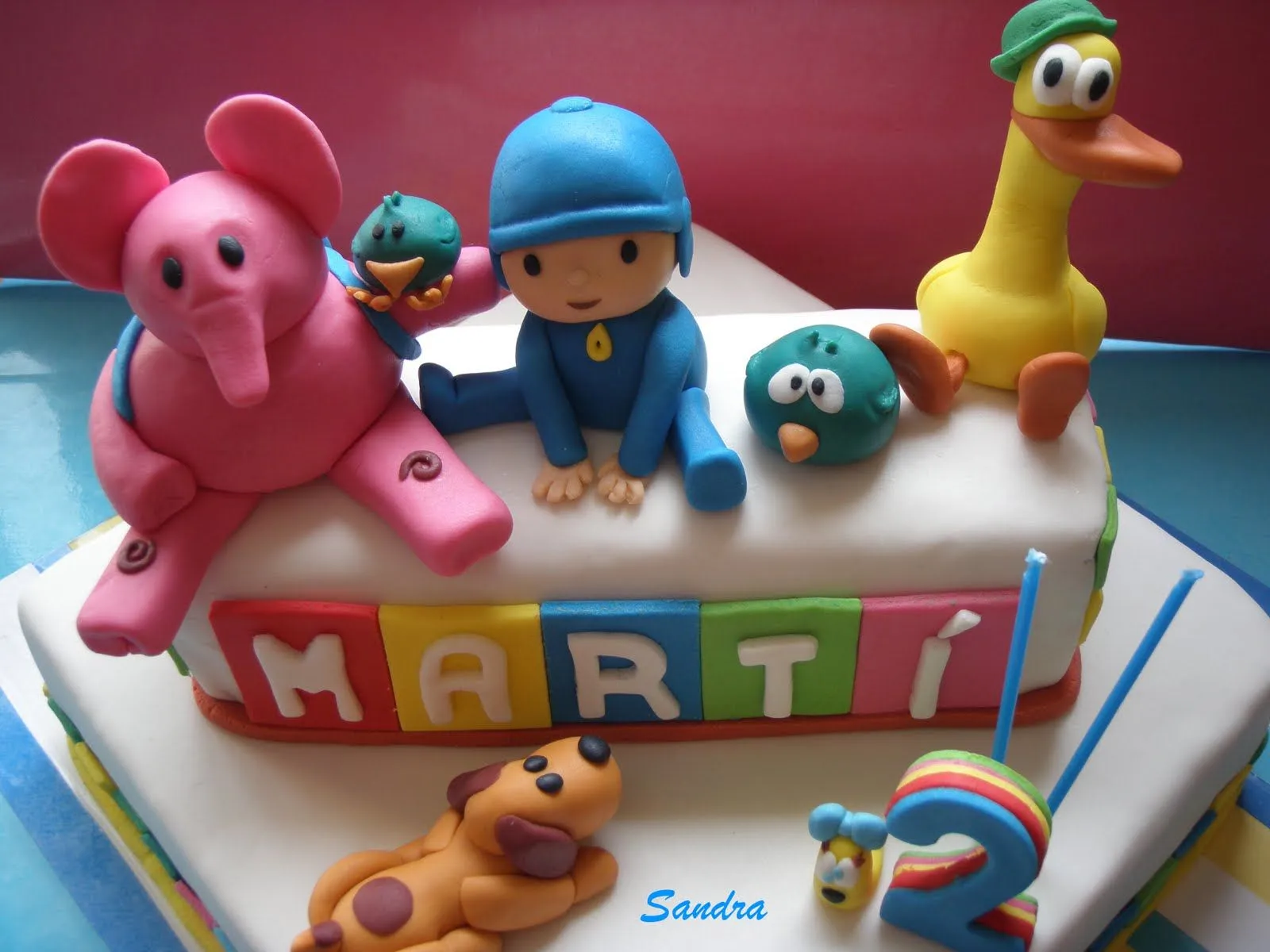 Cakes Palma: Pocoyó en la fiesta de Martí...