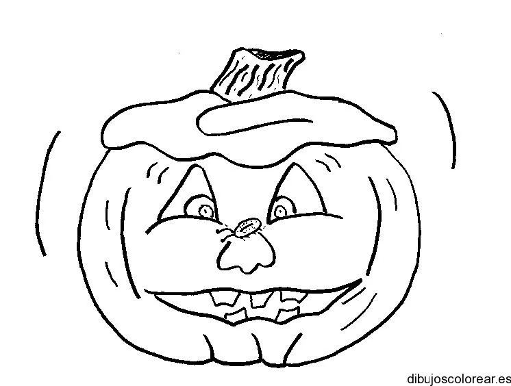 Calabazas | Dibujos para Colorear