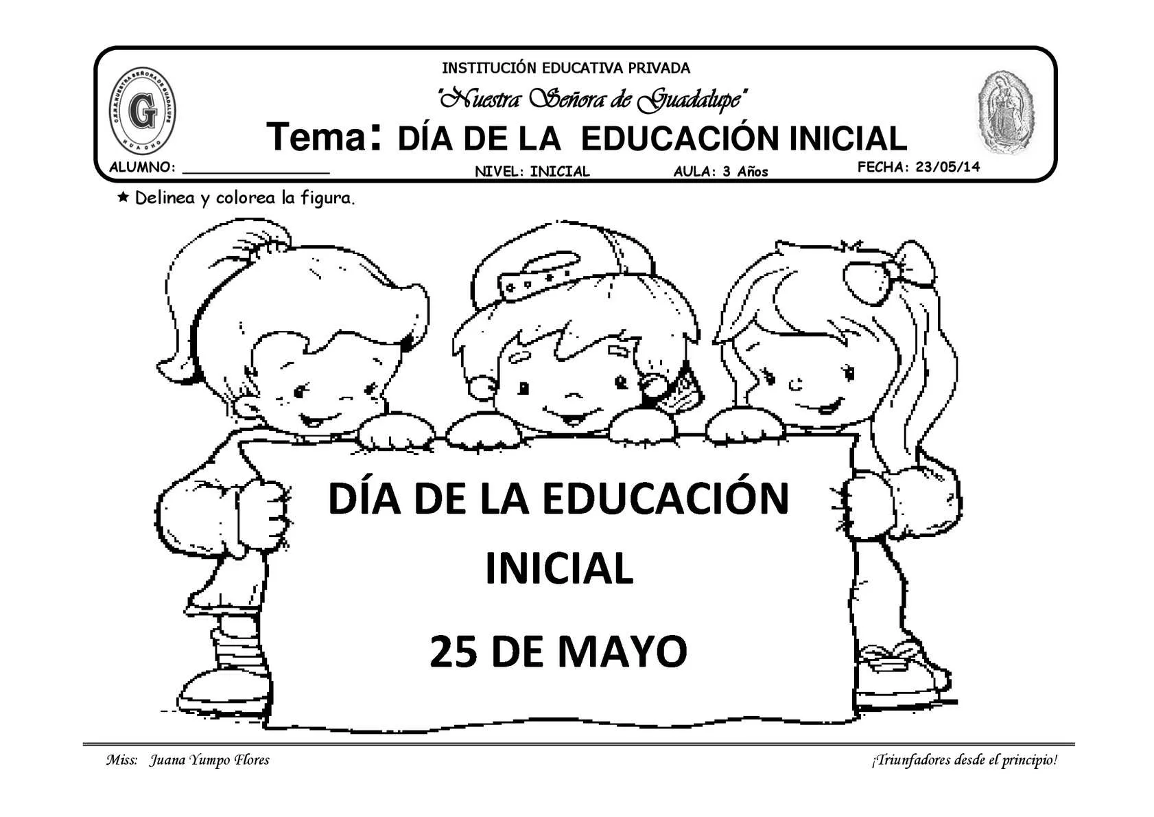 Calaméo - dia de la educacion inicial