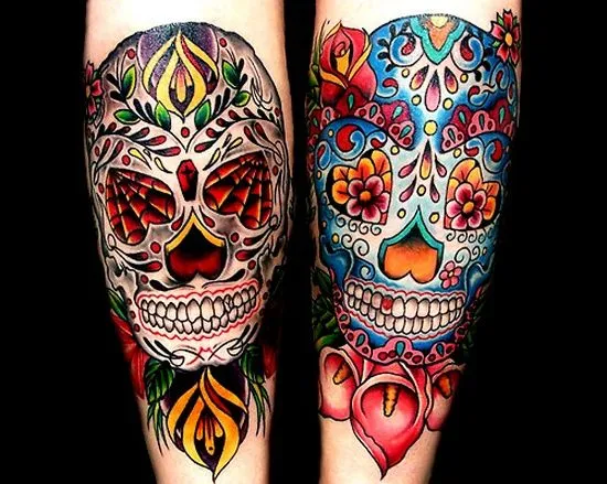 calavera skull tattoo | Zombie | Pinterest