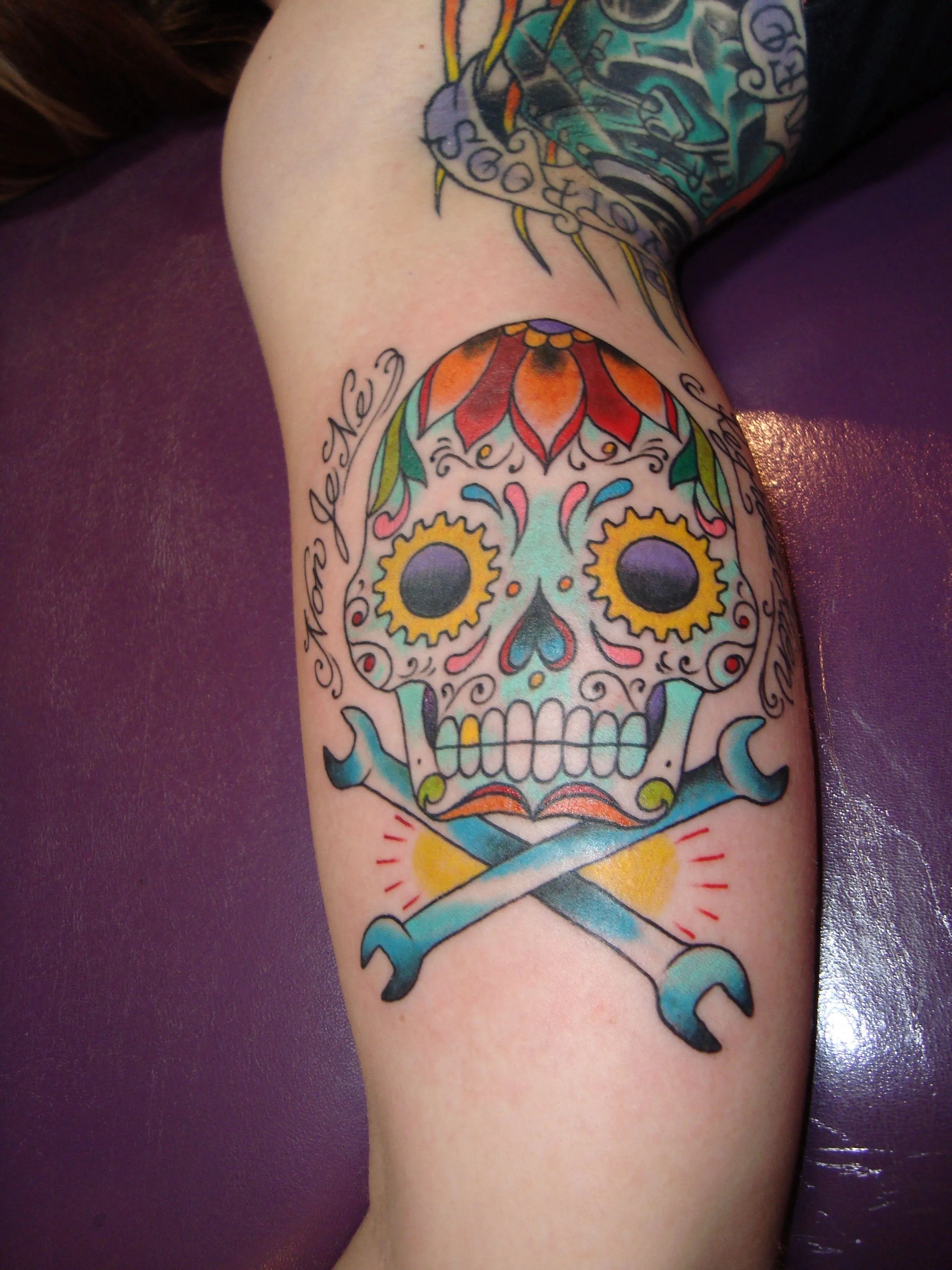 calavera tattoo | Flickr - Photo Sharing!