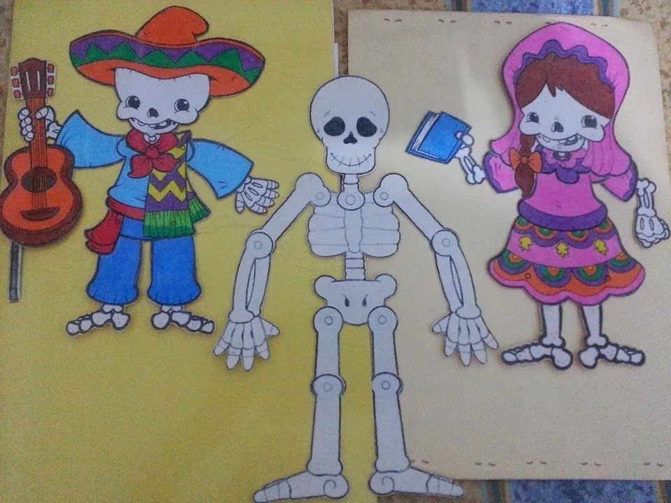 Calaveras para imprimir