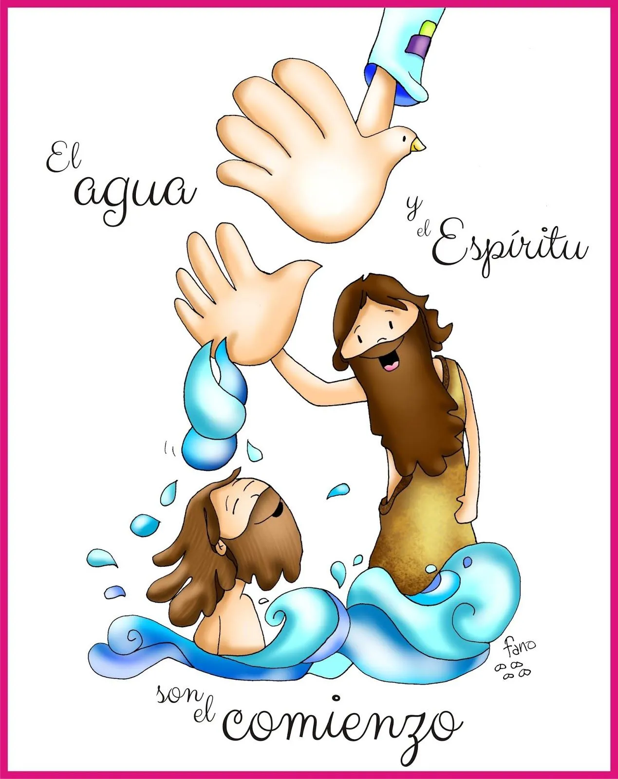 El caldero de la sabiduría: El Bautismo de Jesús