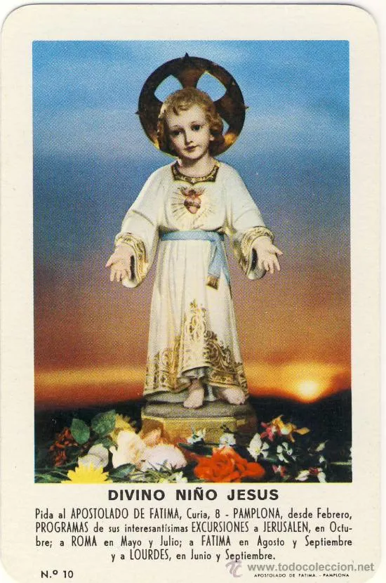 CALENDARIO 1963.- DIVINO NIÑO JESUS (1) (Papel - Calendarios)