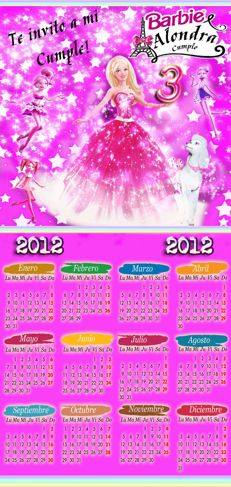 Calendario 2012 Infantil Pictures