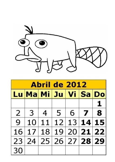 Calendario 2012 Con Munequitos MEMES Pictures