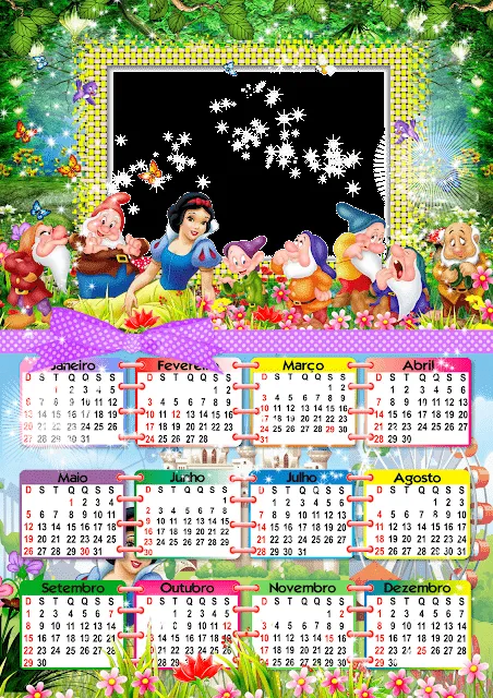 Calendario 2013 infantil para imprimir - Imagui