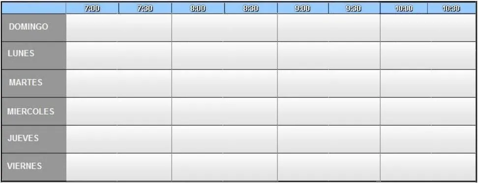 Calendario 2013 en blanco para imprimir - Imagui