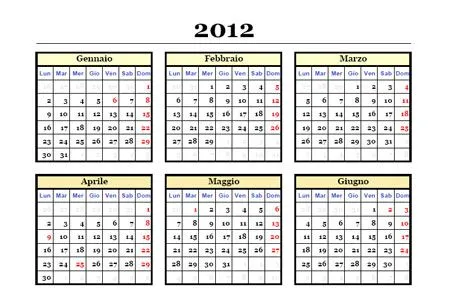 Pin Calendario 2012 Per Bambini on Pinterest