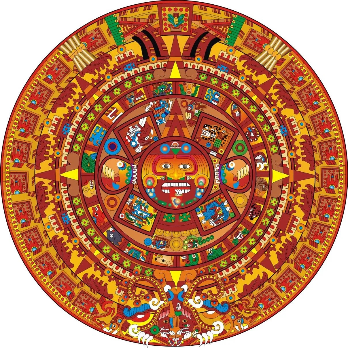 CALENDARIO AZTECA by lmedina82 on DeviantArt