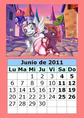 Calendario de dibujos animados de 2011 (2ª parte) : Calendarios ...