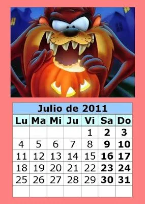 Calendario de dibujos animados de 2011 (3ª parte) : Calendarios ...