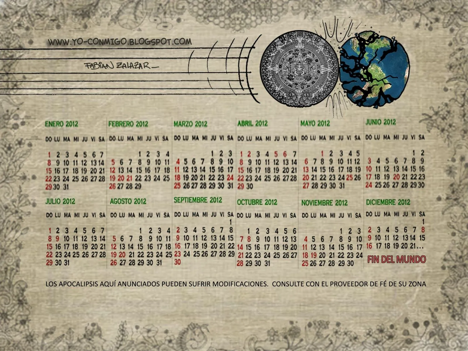 Calendario Maya 2012