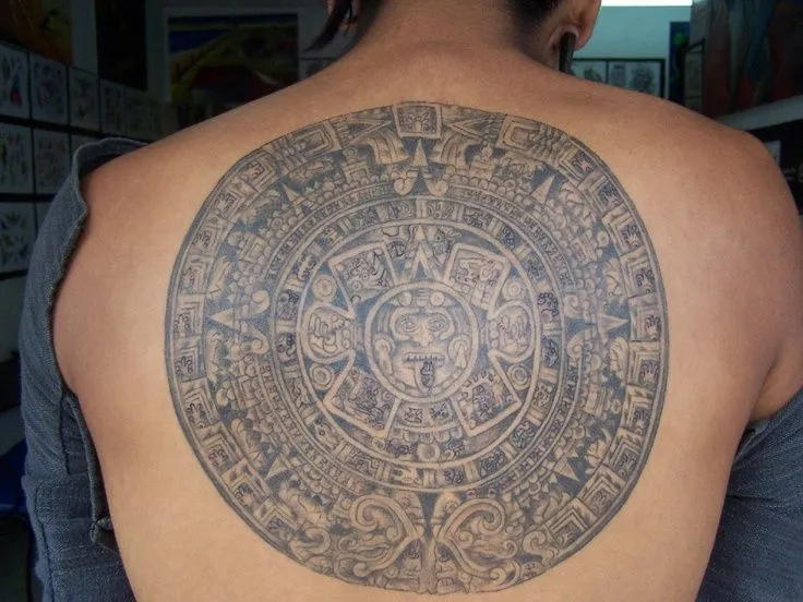 Calendario maya, ole tatuaje | Tattoos | Pinterest