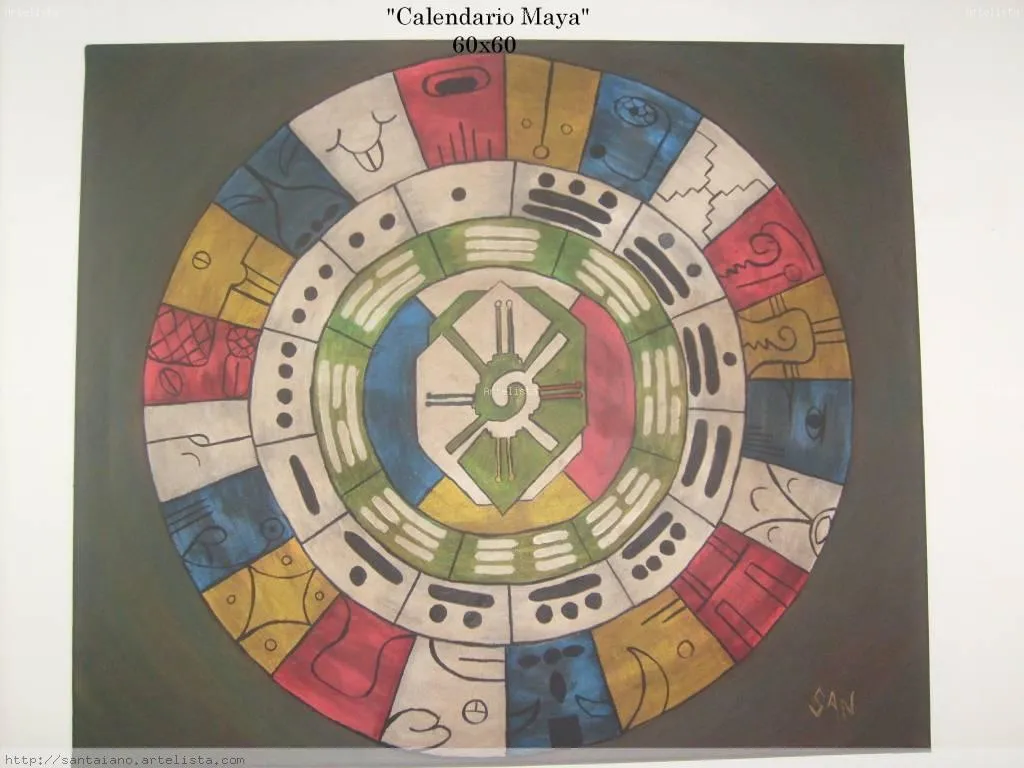 Calendario Maya Sandra Taiano- Artelista.com