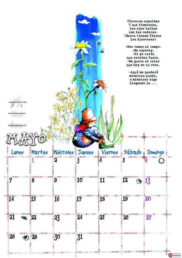 Calendario del mes de mayo 2012 - Imagui