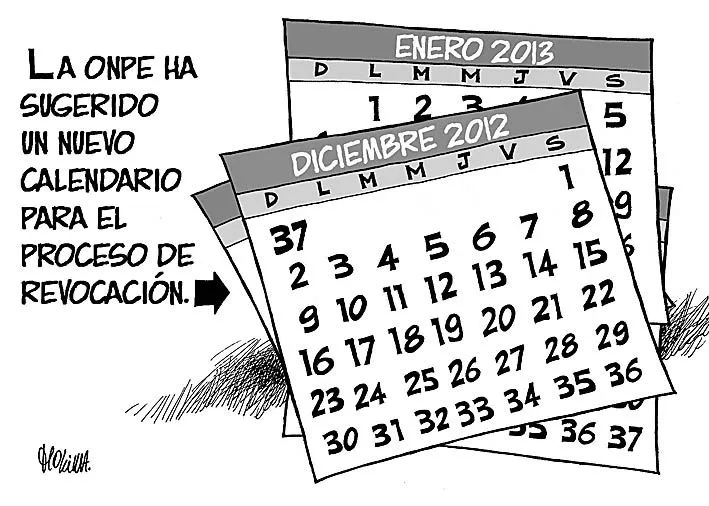 Calendario | MOLINA DIBUJOS