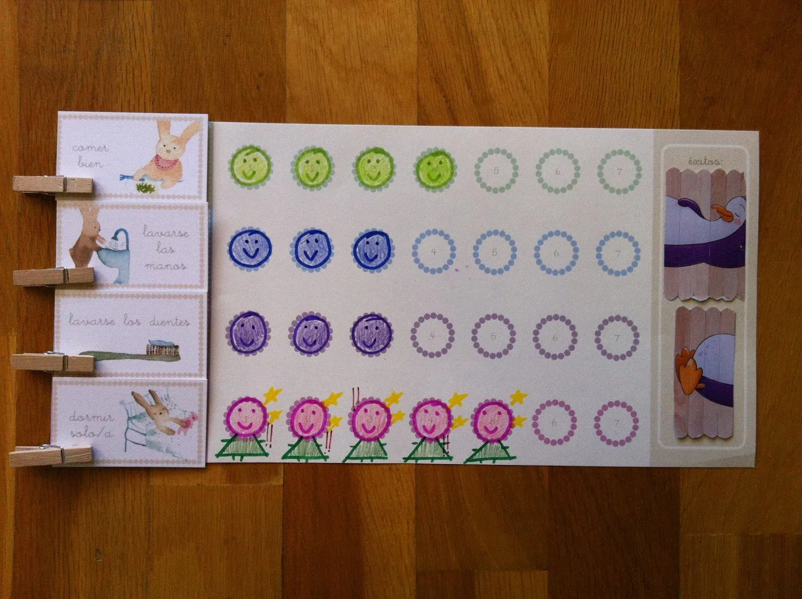 Mis trucos (y tus trucos) para educar: Calendario de objetivos ...