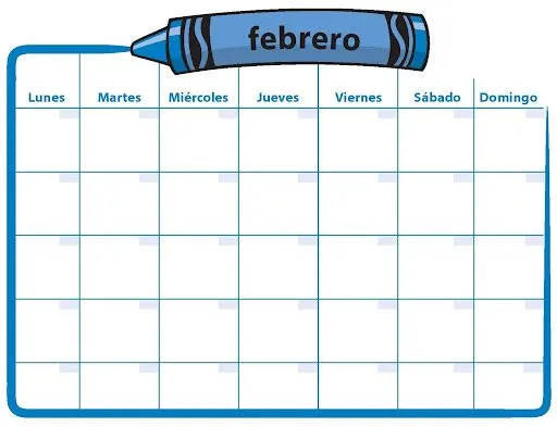 CALENDARIO PERMANENTE PARA NIÑOS PON LOS NUMEROS AL CALENDARIO