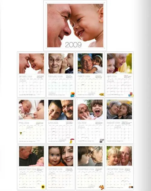 Cómo hacer un calendario personalizado con fotos