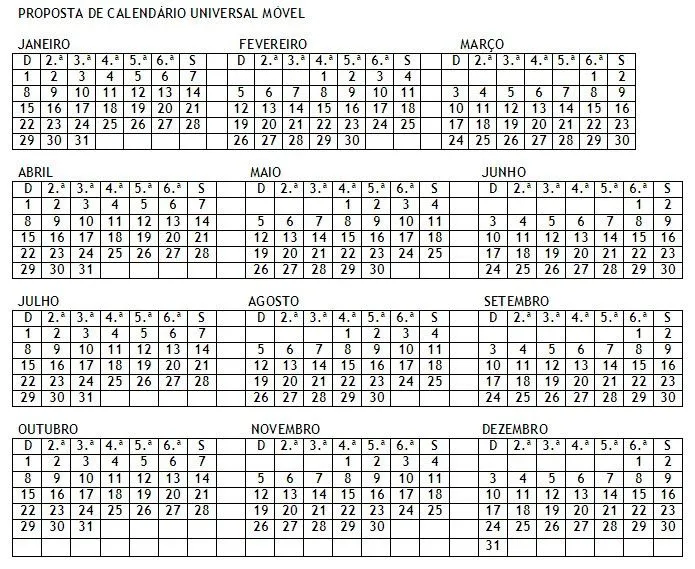 Calendario con semanas numeradas 2014 - Imagui