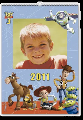 Calendario Toy Story de pared Mediano. Disney