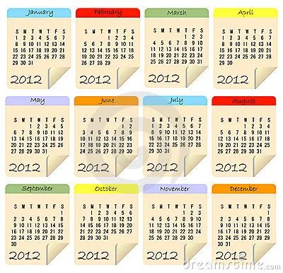 Calendario 2012 - Motorcycle Pictures