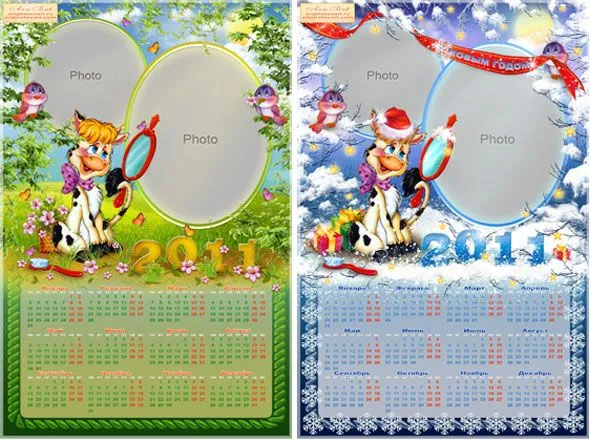 Calendarios infantiles 2012 para personalizar e imprimir – Puerto ...