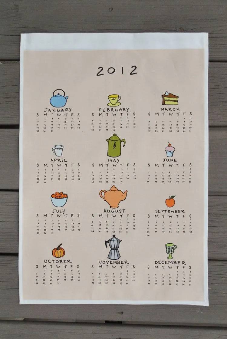 Calendarios para pensar en el 2012 | Petra Panfilova Shop