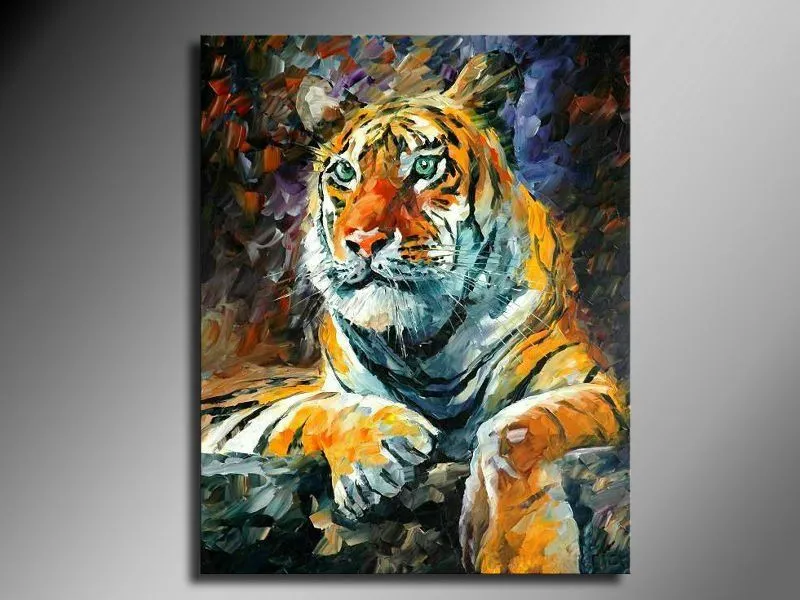 caliente venta de animal pintura al óleo sobre lienzo-Pintura y ...