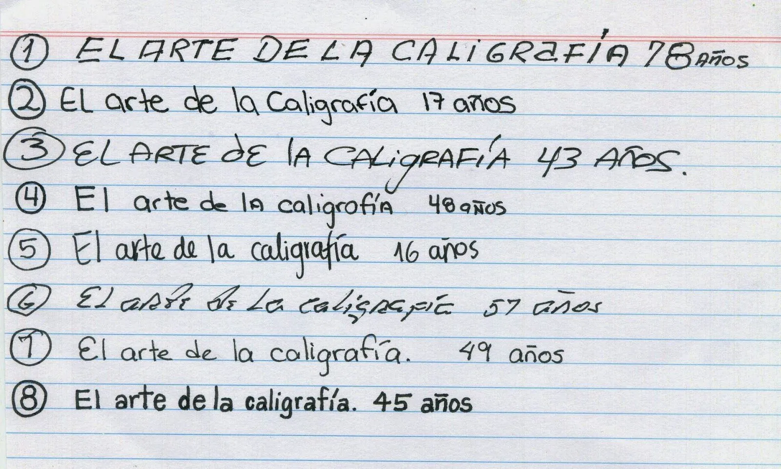 Caligrafía - Mónica Arcila Calligraphy for everyone!: Diferentes ...