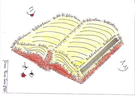Caligrama de libro - Imagui