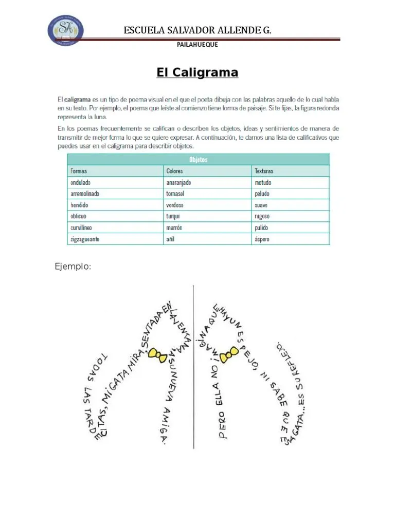 El Caligrama | PDF