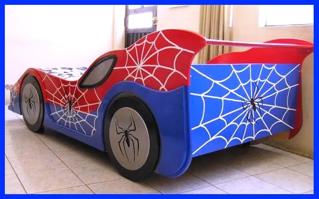 Cama auto para niños - Imagui