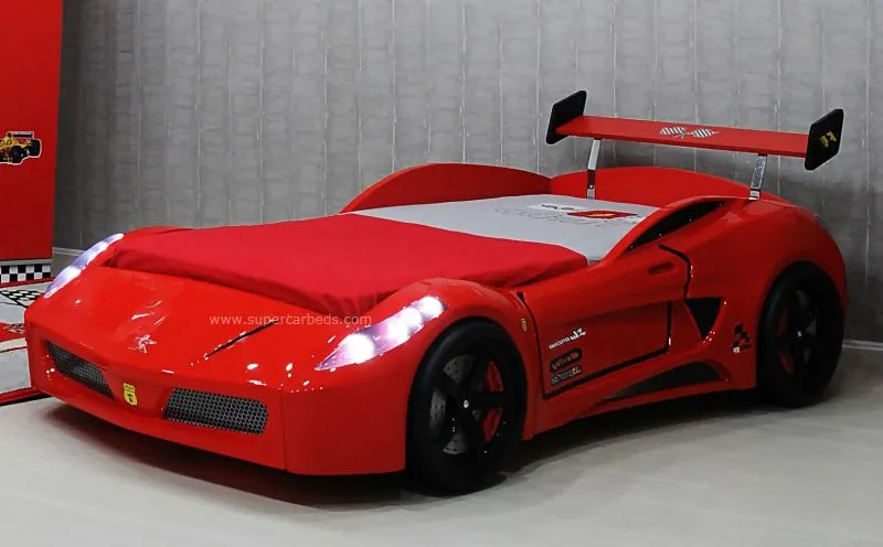 Cama de coche - Ferrari v7 2013-Camas para niños-Identificación ...