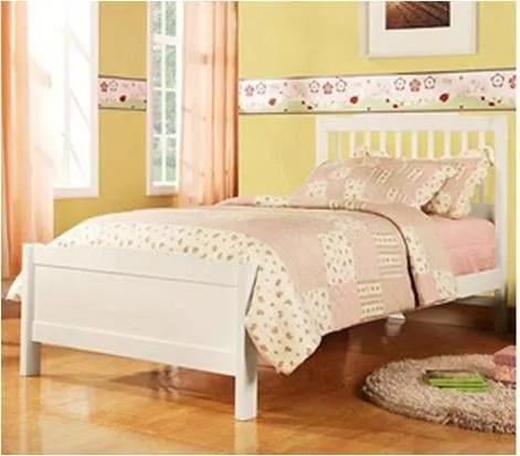 Cama Individual para niña Elise Captain Color Blanco - BUDITASAN ...