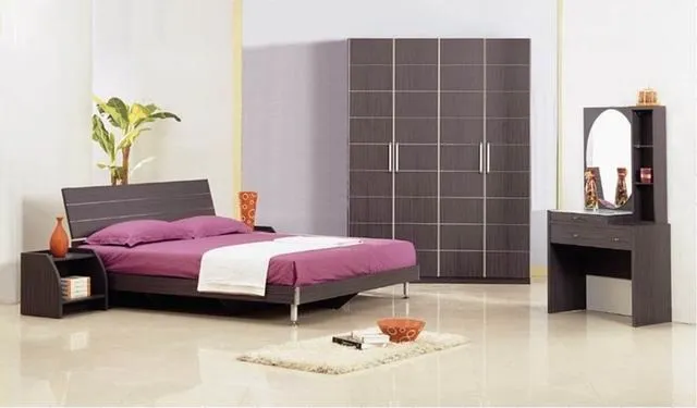 cama matrimonial de madera cómoda - diseño ergonómico-Sets ...