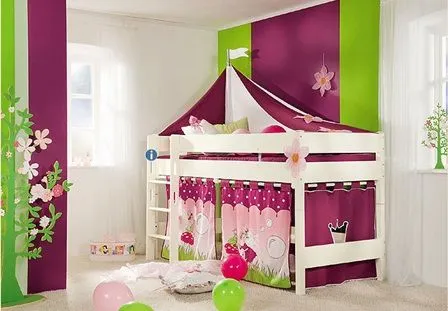 9 Camas Altas y Literas Divertidas para niños | Decoración ...