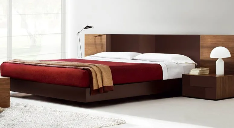 Cama doble / moderna / en madera - PLAY by Mario Ruiz - Dona Living