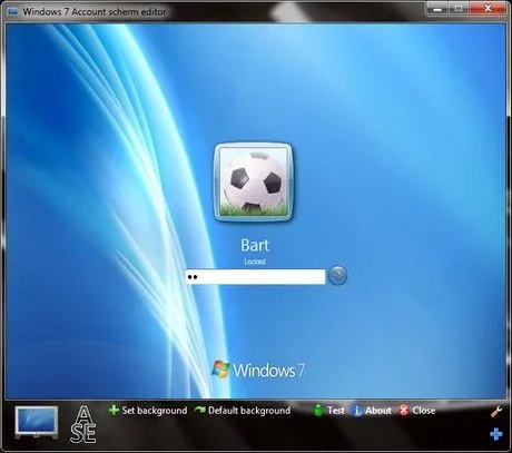 Cambiar logon screen de Windows 7