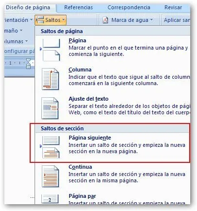 Cambiar la orientación de una página en Word - Ayuda informática