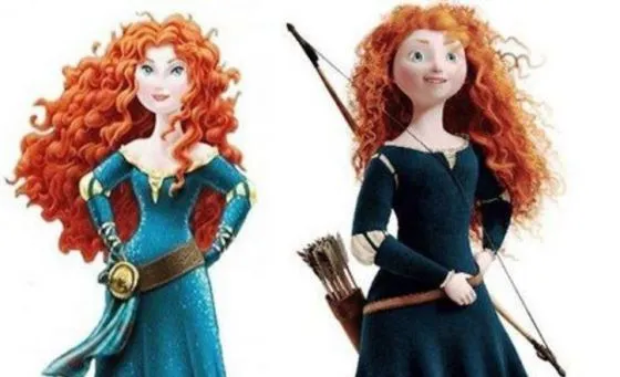 El cambio de 'look' de la heroína valiente de Disney causa ...