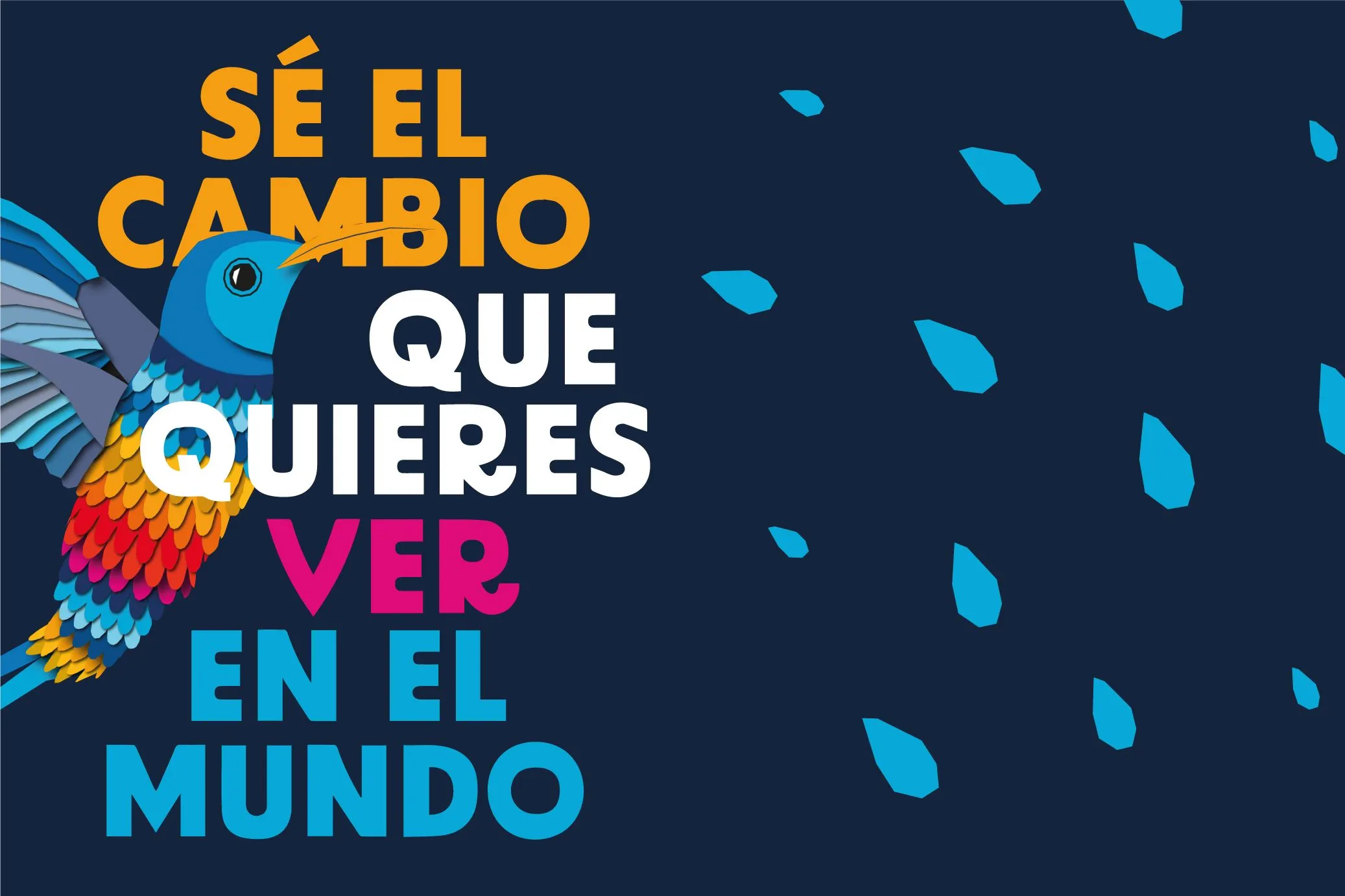 Sé el cambio”, concurso de afiches con foco en tema agua | Ministerio de  Ambiente