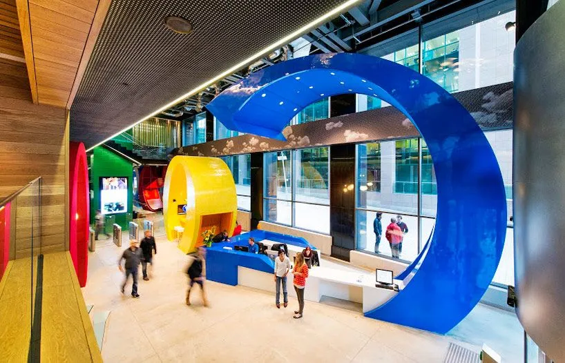 camenzind evolution's google office flourishes in dublin