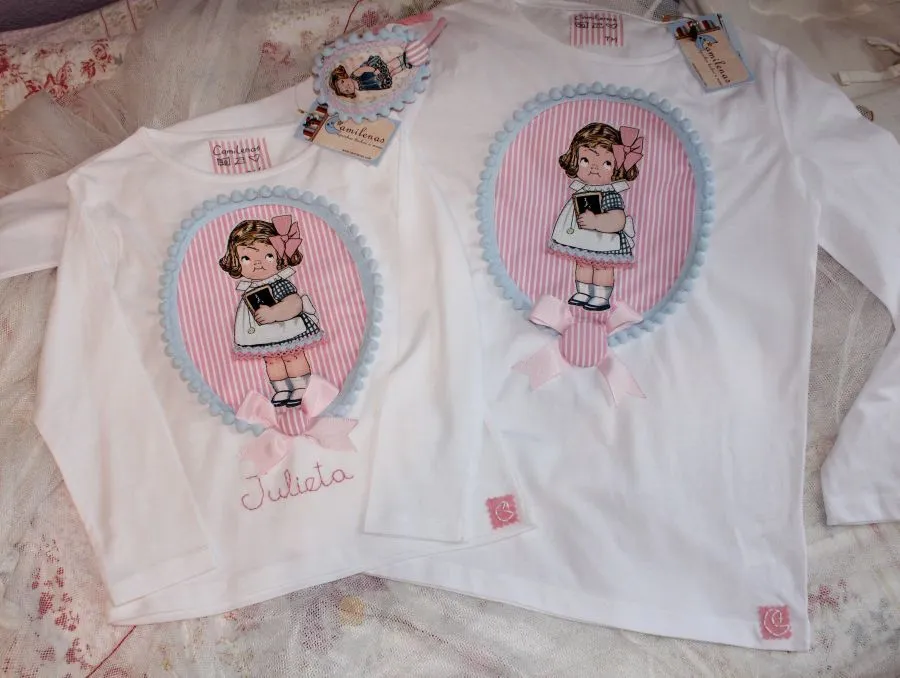 Camilenas: Camisetas de muñecas recortables....