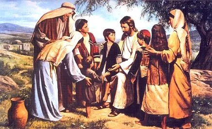 El Caminante Nazareno: Jesús bendice a los niños - RV1960