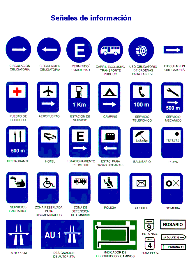 HACIA EL CAMINO DE LA CULTURA VIAL: Íconos (Símbolos y signos de ...