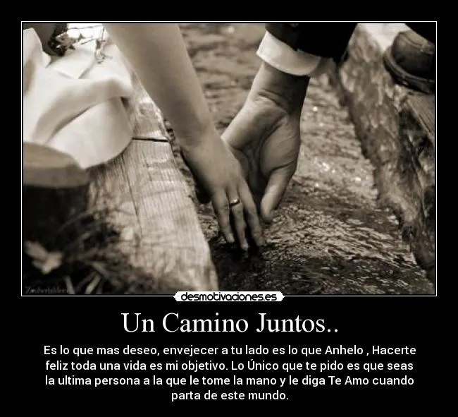 Un Camino Juntos.. | Desmotivaciones