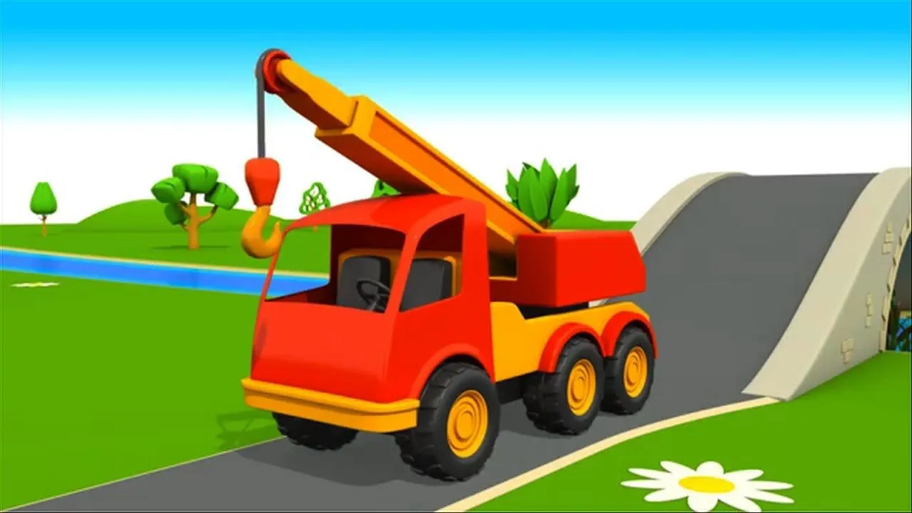 Camiones grandes para niños en español - Big trucks for kids in ...