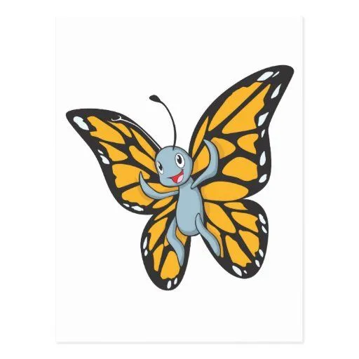 Camisa de encargo del dibujo animado del monarca d postales | Zazzle